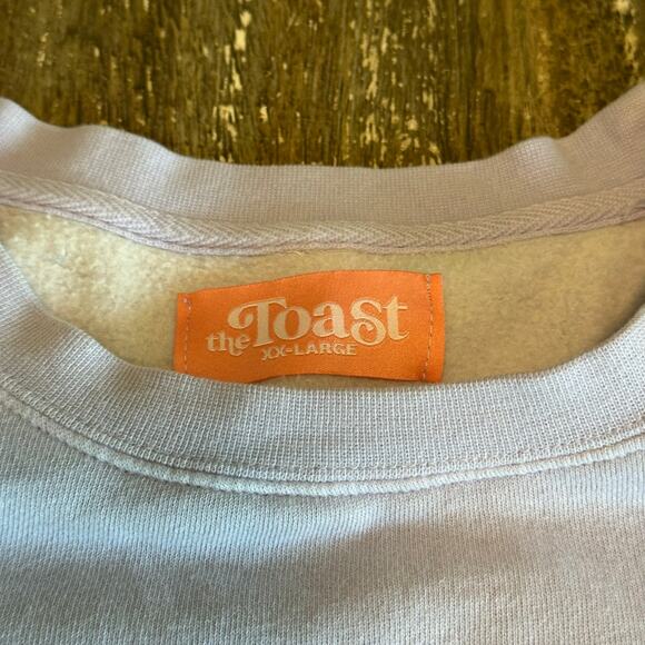 Women’s The Toast Sweatshirt Sweatpants 2-Piece Set Lavender, XXL Top XL Bottom - Picture 5 of 16